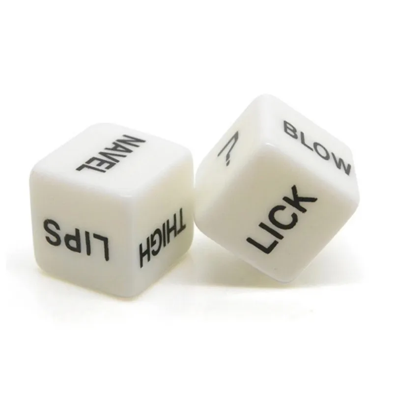 

Funny Adult Sexy Dice Games Acrylic Romance Adult Love Couple Dice Gambling Toys Entertainment Gift