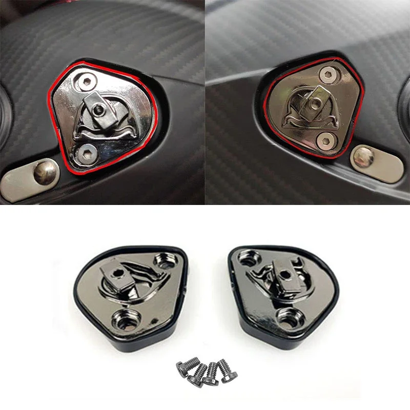 Шлем шлем аксессуары поворотный комплект Базовая пластина с четырьмя