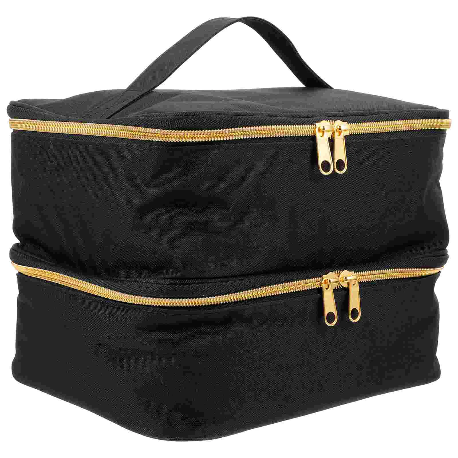 Чехол-органайзер для лака ногтей двухслойная водонепроницаемая сумка хранения