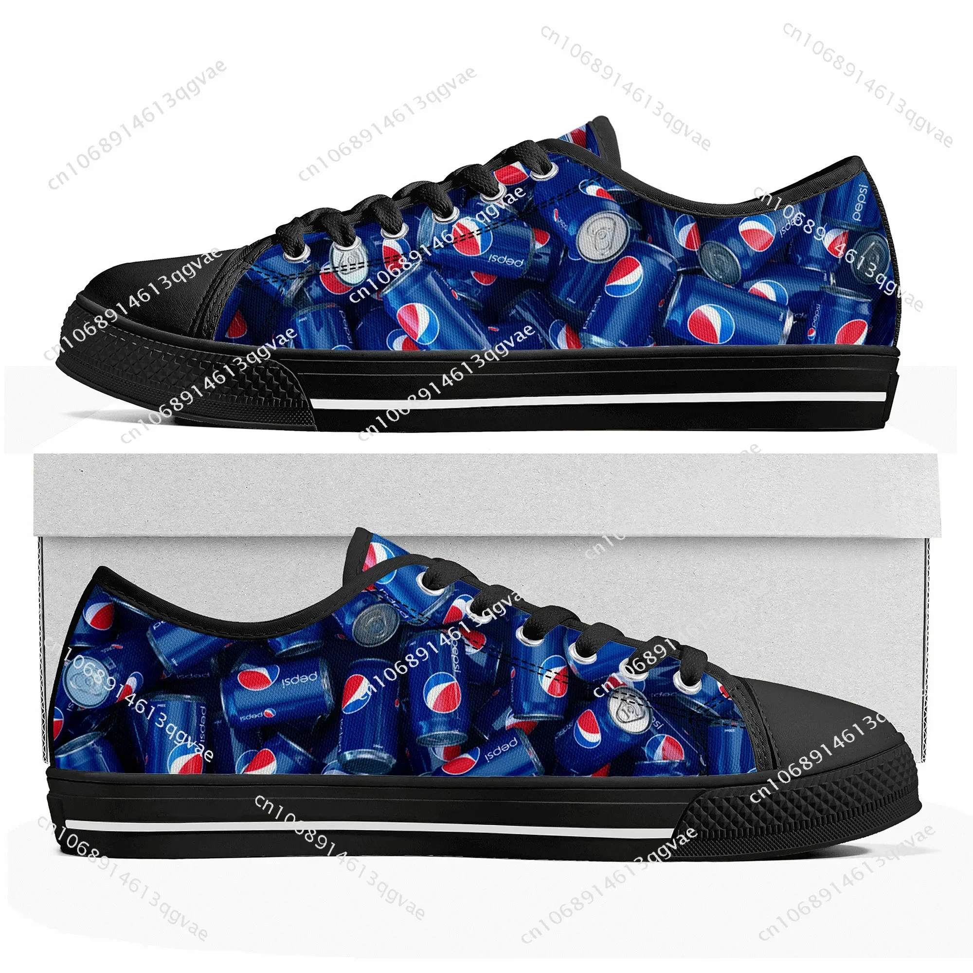 P-Pepsi-Cola низкие кроссовки высокого качества мужские женские подростковые туфли на
