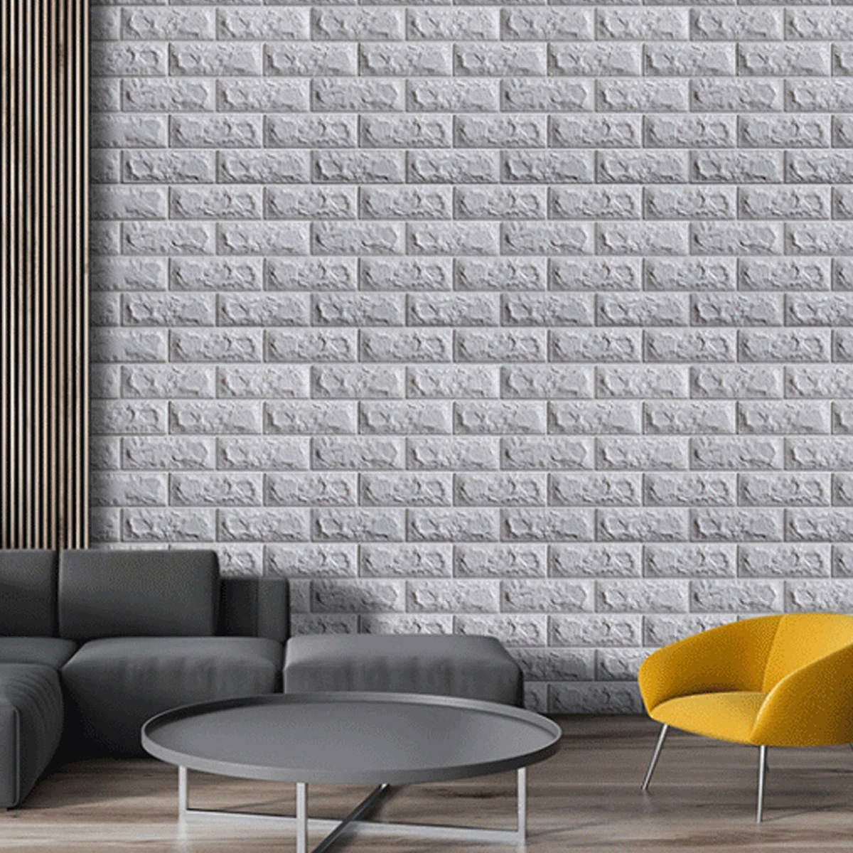 

TV Background Creative DIY Home Decor 3D Self Adhesive Brick Wall Sticker Foam Waterproof Wallpaper Living Room Bedroom