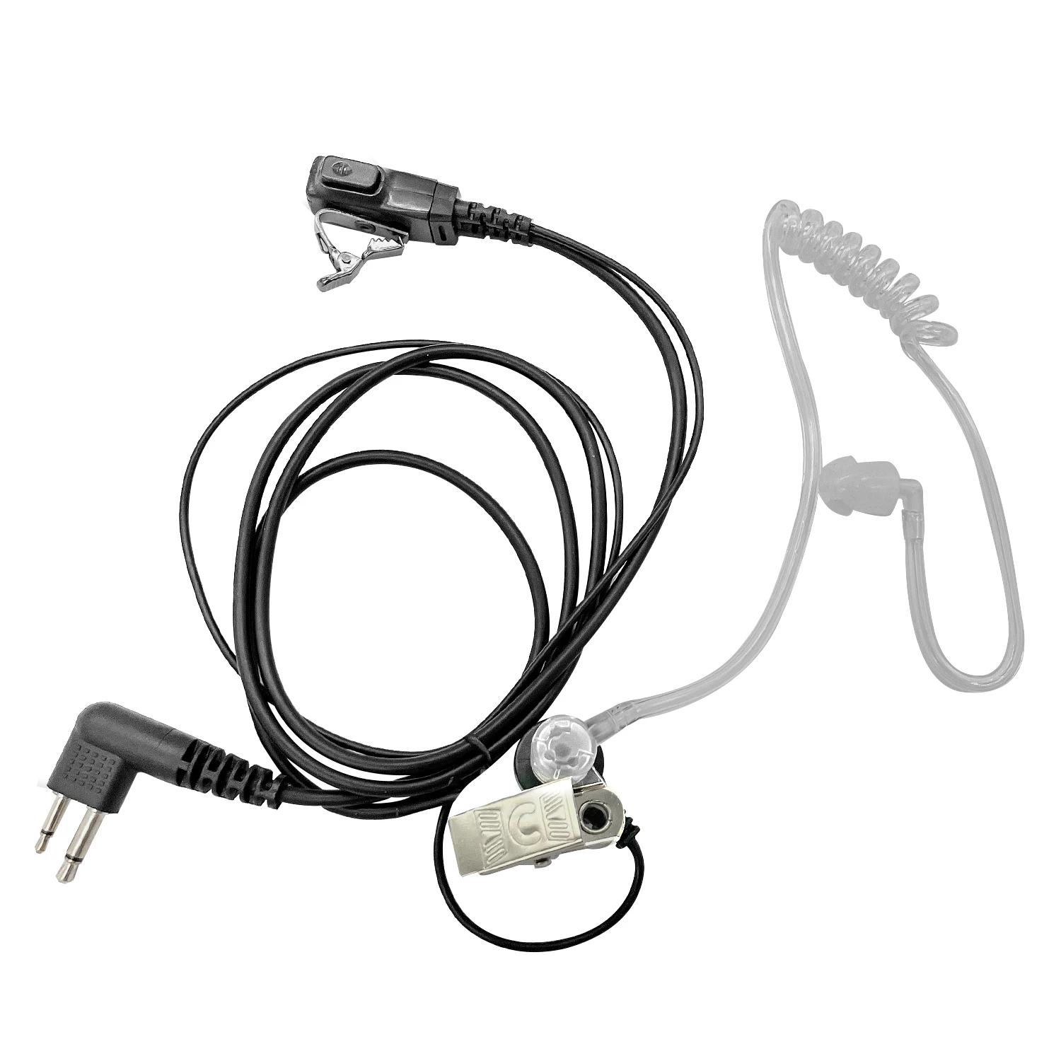 Air Acoustic Tube Headset Earpiece for Radio Walkie Talkie Headset for HYT  Radios:TC500,TC600,TC610,TC700