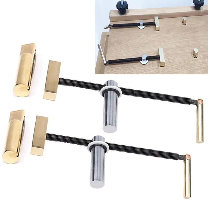 

Fixed Clamp Woodworking Desktop Tool Carpenter Kit Fixture Benches Clip Fast Tool Clip For Brass Adjustable Holewoodworking