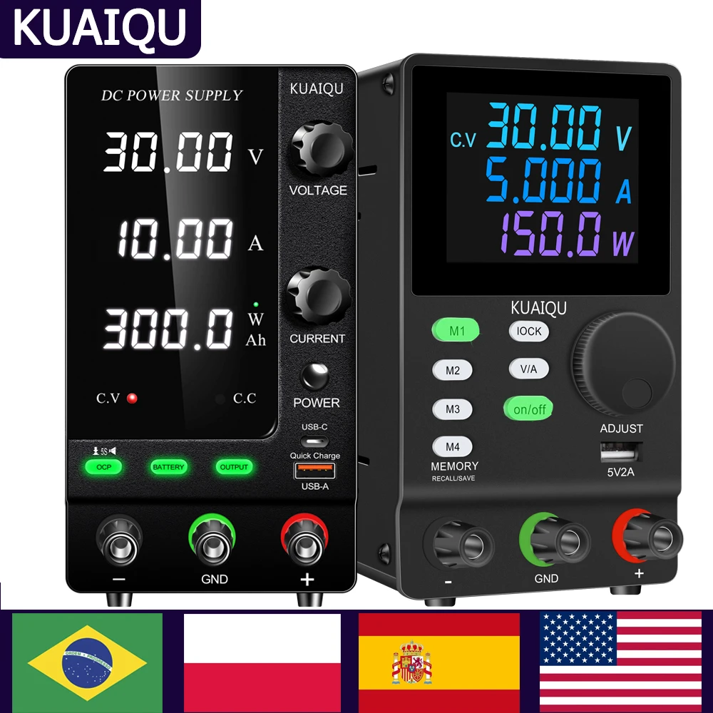 Регулируемый цифровой дисплей Nice-Power 30 В 10 А