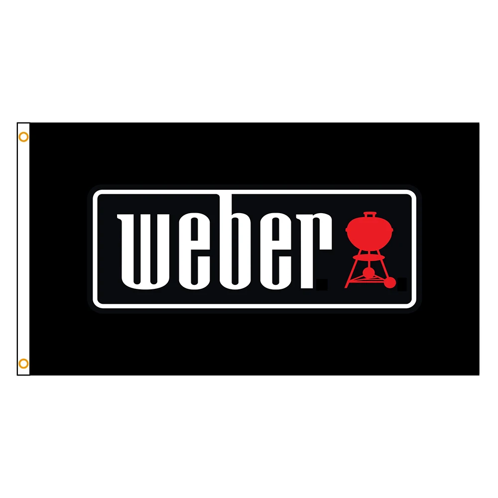 

90x150cm Weber BBQ Flag Polyester Printed Banner Home or Outdoor For Decoration