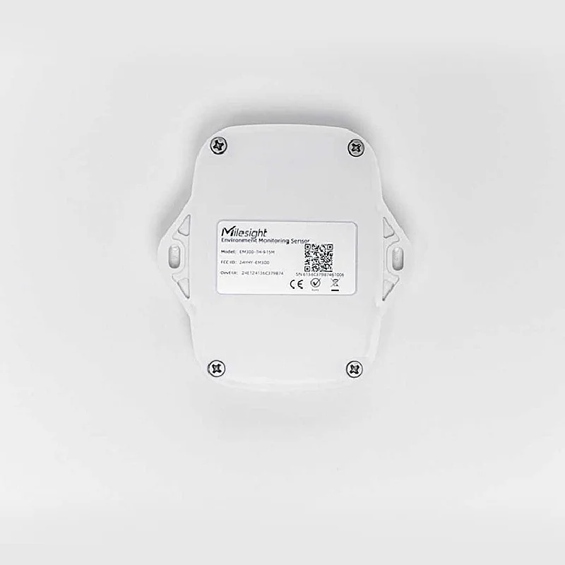Фото Датчик температуры и влажности EM300-TH LoRaWAN, IP67, 10 км, аккумулятор 4000 мАч, 10 лет работы, NFC-конфигурация, для умного земледелия и холодовой цепи №2