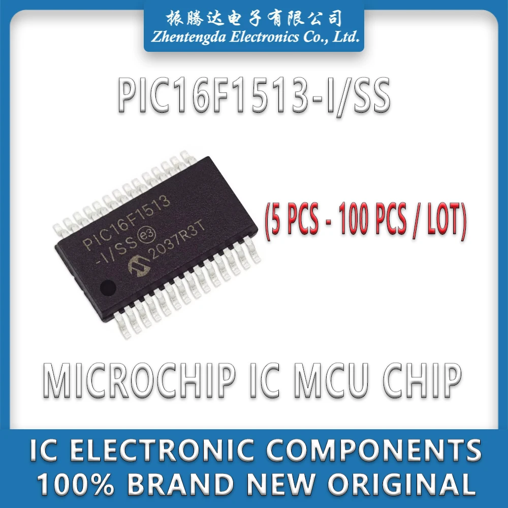 PIC16F1513-I/SS PIC16F1513-I PIC16F1513 PIC16F PIC16 PIC IC MCU Chip SSOP-28