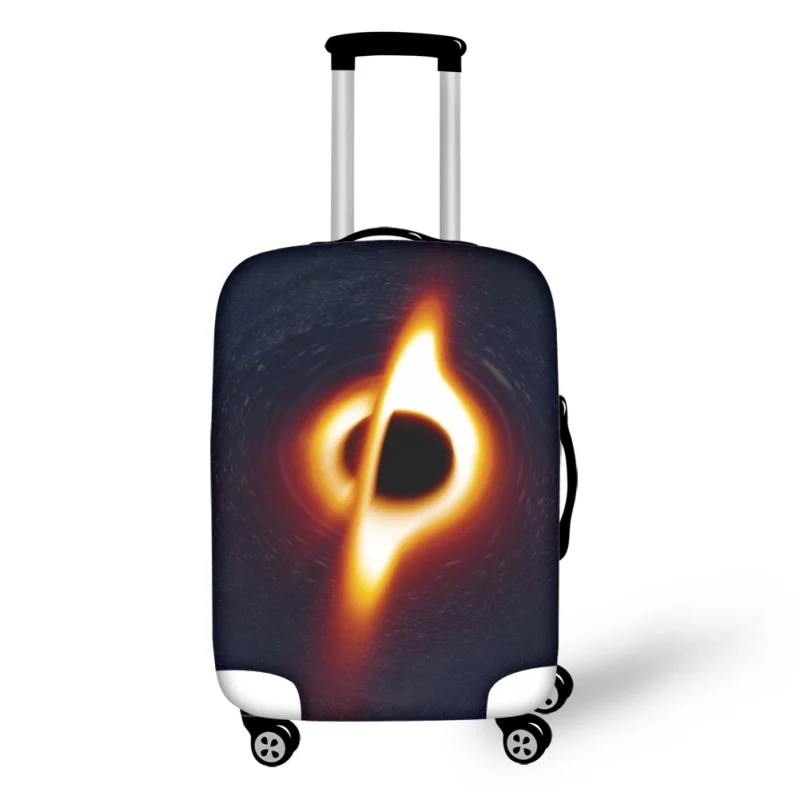 

Black Hole Print High Quality Luggage Covers Elastic Detachable Travel Accessories Kids Adult Maletas de viaje