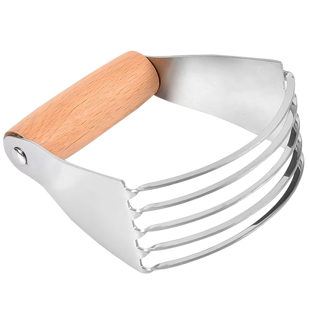 

Metal Cake Scraper Butter Stir Cut Stainless Steel Pastry Kitchen Flour Blender 11.8X9.5CM Baking Dough Mixer