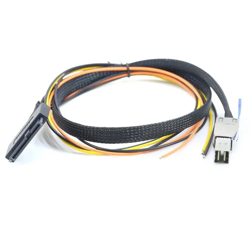 Высококачественный мини SAS HD SFF-8644 для U.2 SFF-8639 кабель адаптера с открытым кабелем