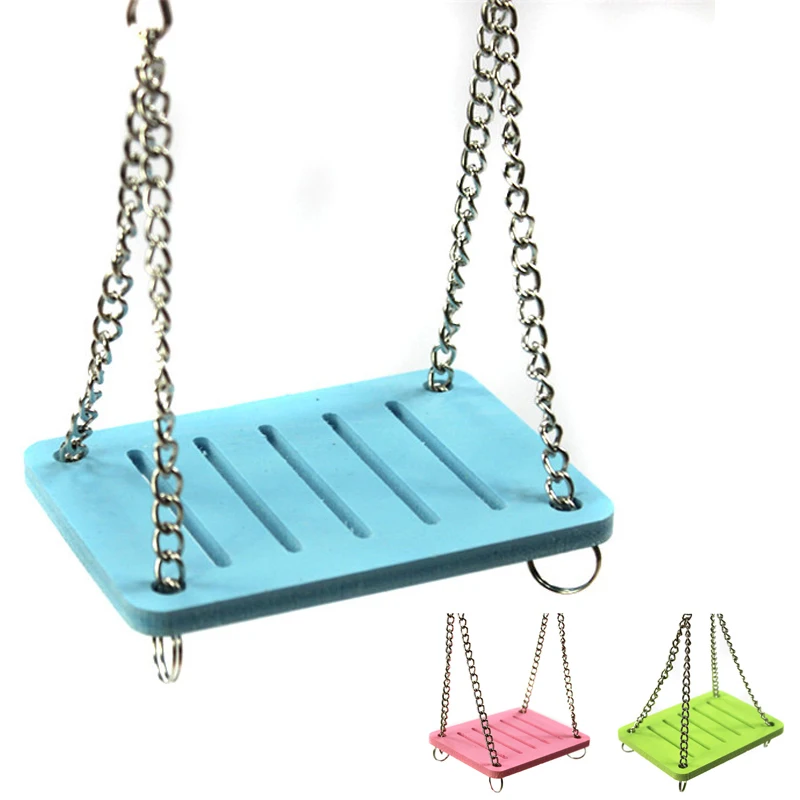 Акция! Игрушки для хомяка подвесной гаджет качели аксессуары деревянной клетки