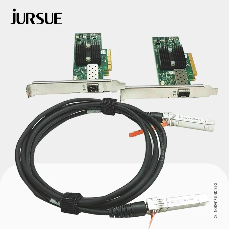 Лот 2 MNPA19-XTR 10GB Mellanox ConnectX-2 10Gbe 1m SFP + кабельная сетевая карта |