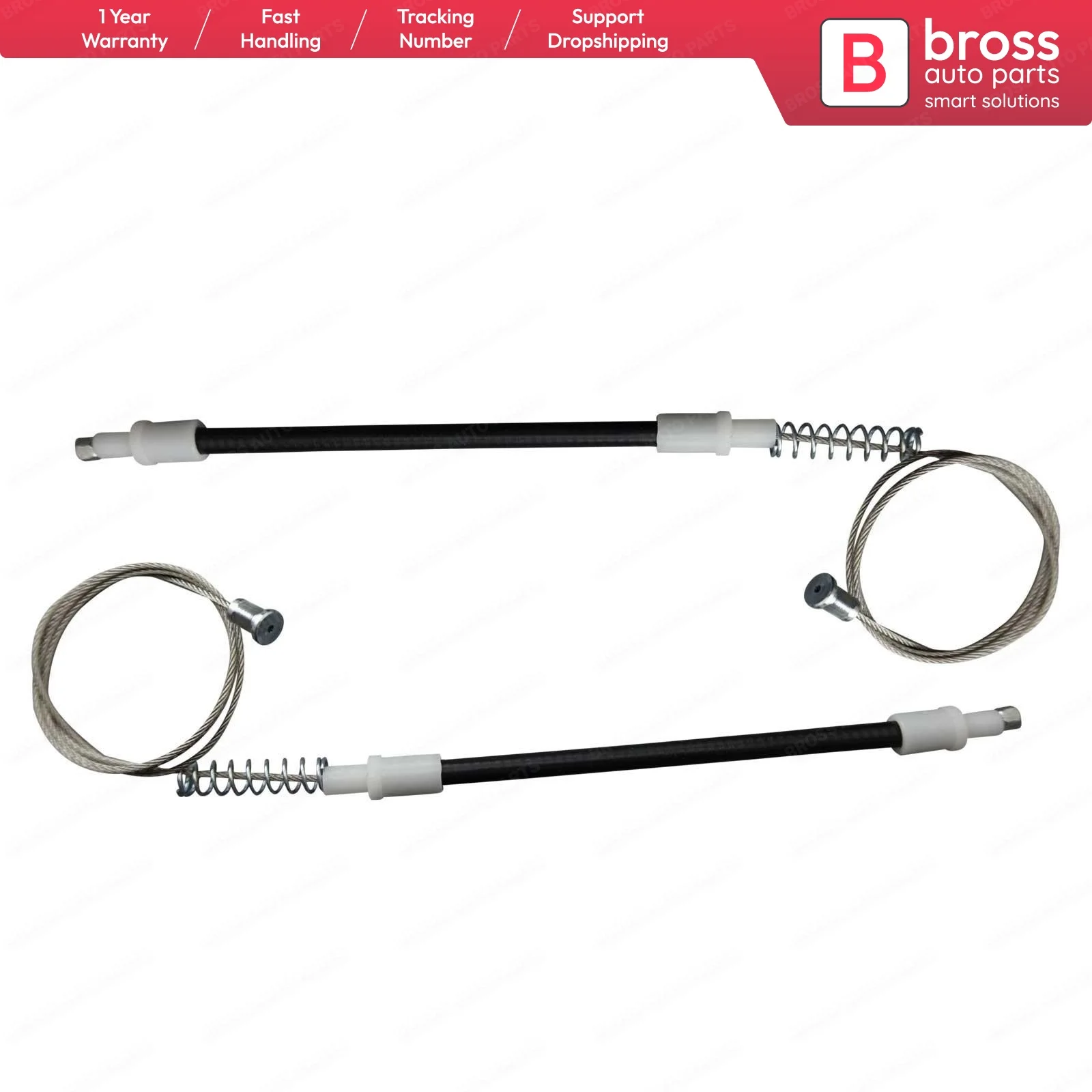 

BWR5024 Electrical Power Window Regulator Set Repair Rear Left Or Right Doors:51359805671-51359805672 for Mini Cooper Countryman