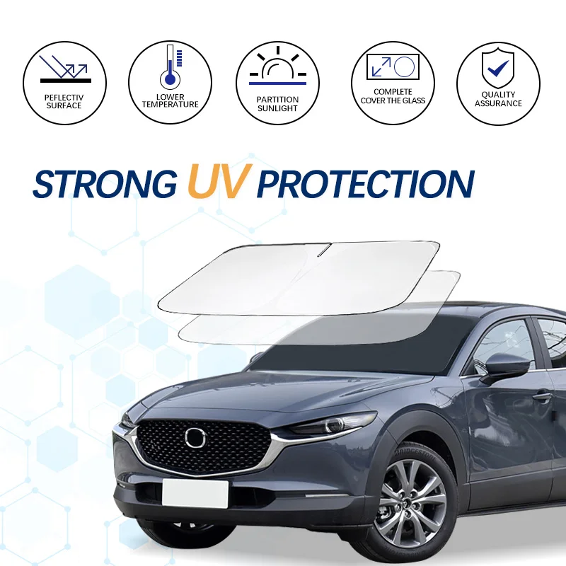 Фото Солнцезащитный козырек на лобовое стекло для Mazda CX30 №1
