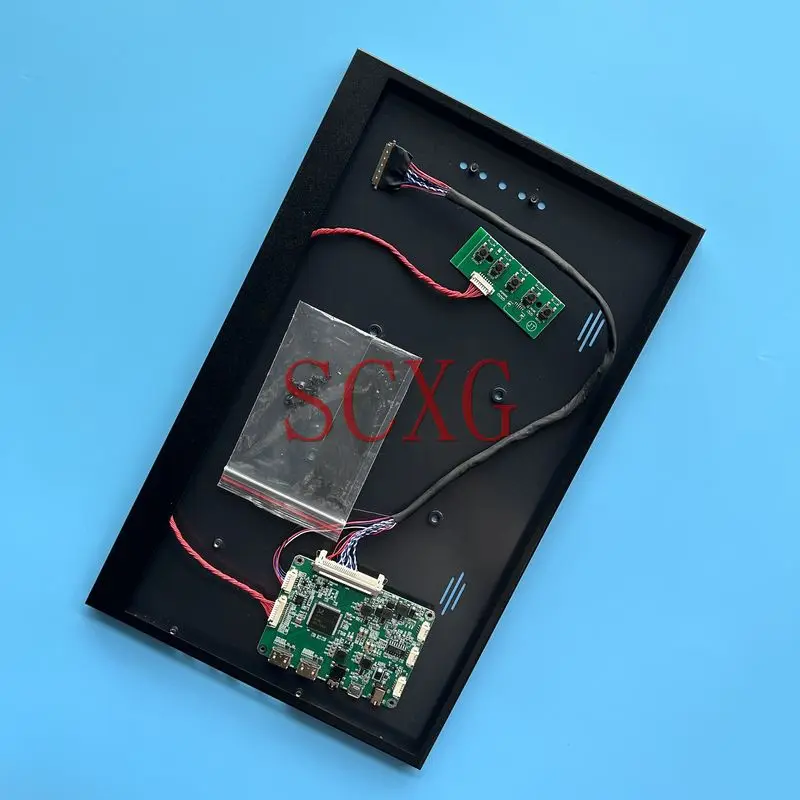 

Подходит для B133XW03 1366*768 портативный Refit дисплей 2 мини-HDMI микро USB контроллера платы драйвера + металлическая фотосессия LVDS 40 Pin DIY Kit 13,3"