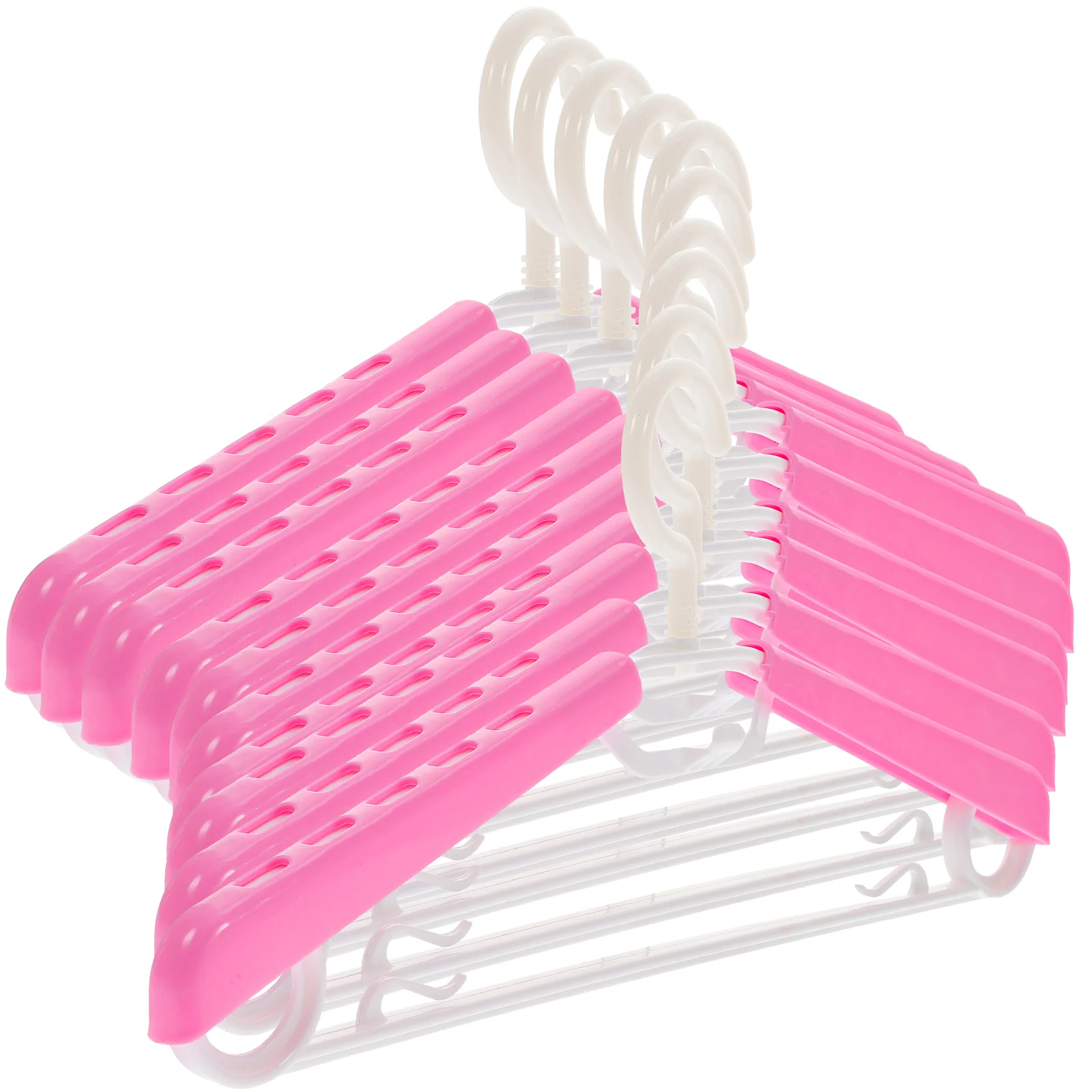 

10 Pcs Adjustable Hanger Langery Women Blanket Hanger Aldult Plastic Clothes Hangers Abs Suit Hangers Men Man