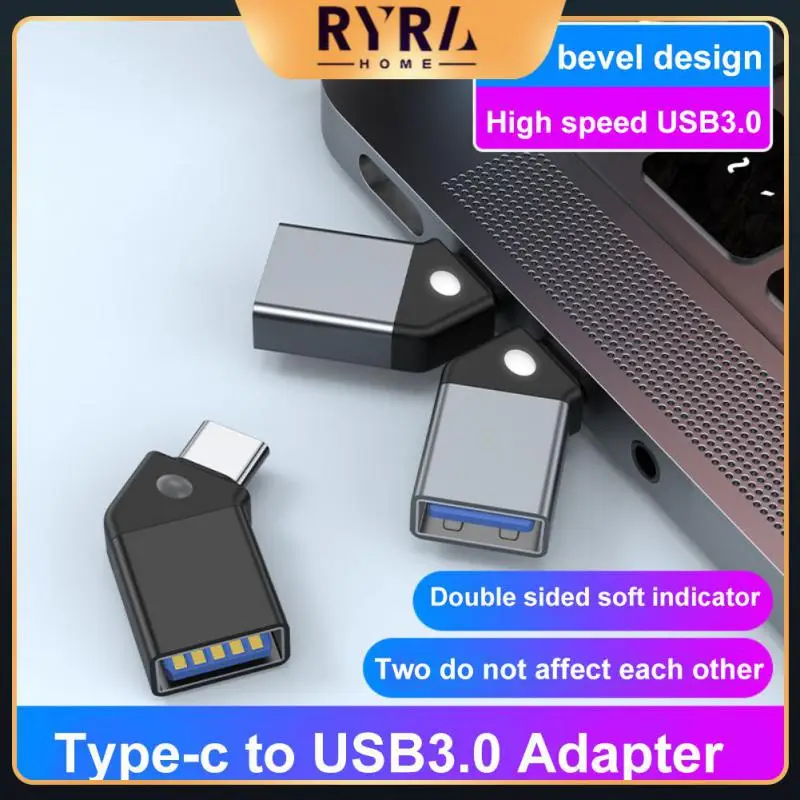 

Portable Mobile Phone Flash Drive Reader Type-c Adapter Tpe Plastic For Macbook Samsung Xiaomi Huawei Aluminum Alloy Shell