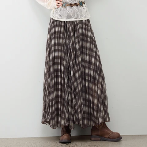 SENTUBILA женская клетчатая юбка