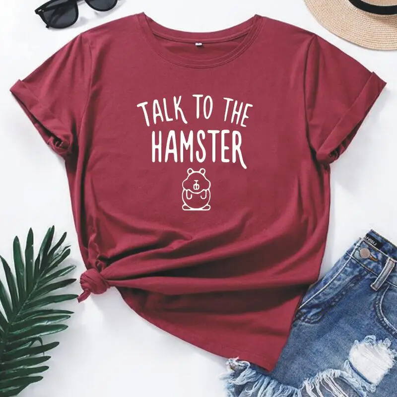 

Hipster Plus Size T Shirt Women Tops Cotton Harajuku Shirt Funny Summer Short-sleeved Casual Tee Shirt Femme Camiseta Mujer
