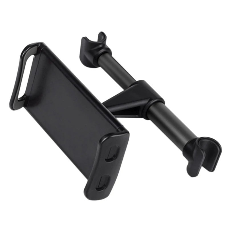 

Car Headrest Mount Rear Bracket Phone Stand 360 Degree Rotating, Black