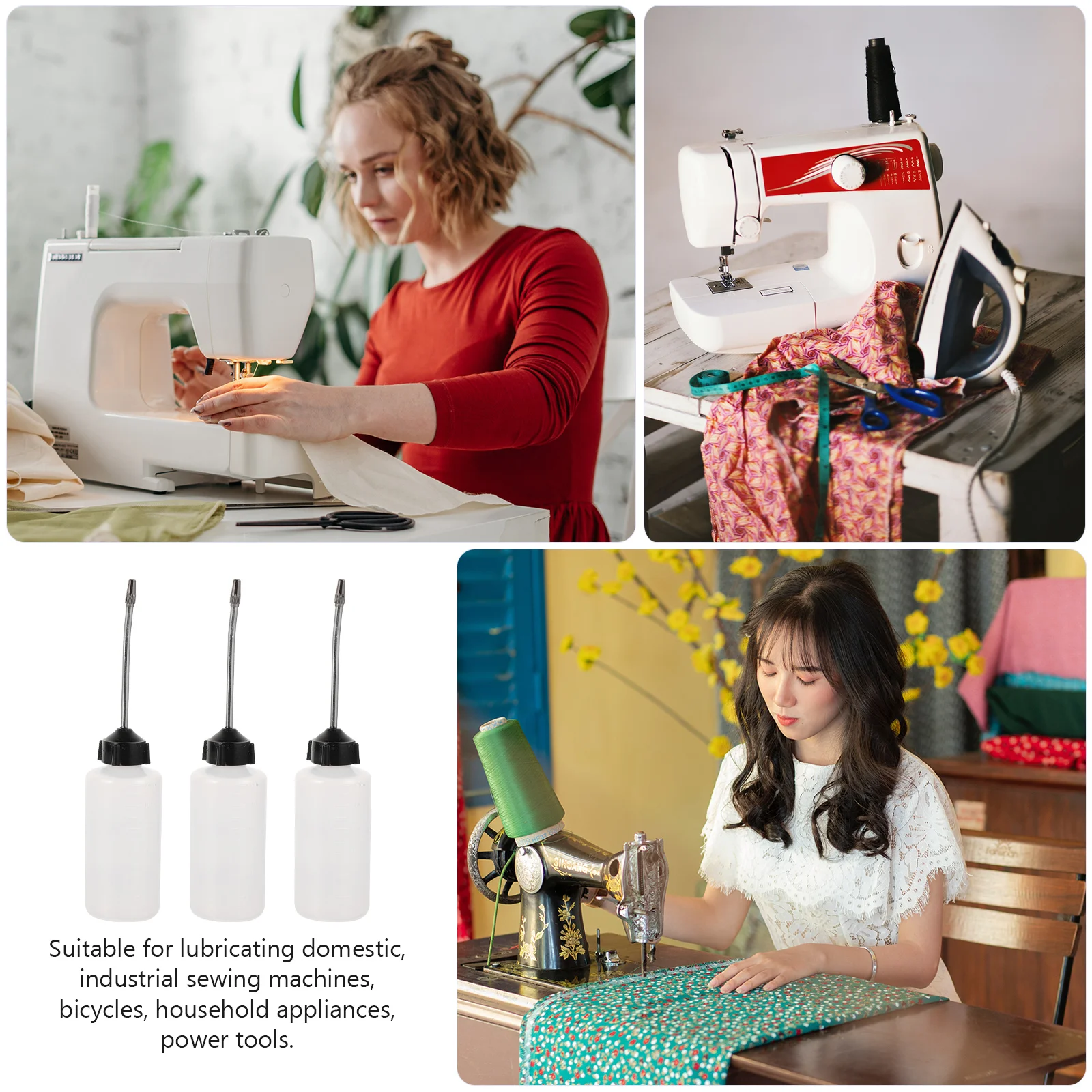 3 шт. масляные бутылки для швейной машины |