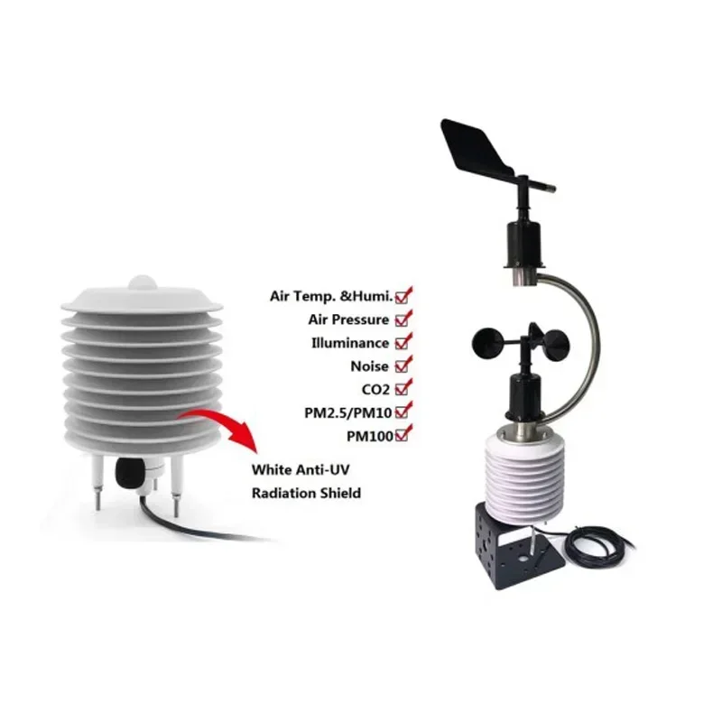 Индивидуальный интегрированный датчик температуры воздуха CO2 давления Humi