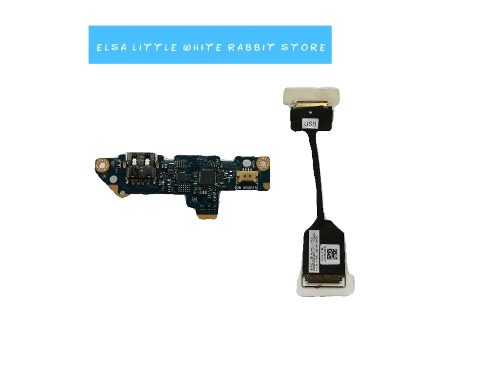 USB-плата для DELL Alienware 17 R4 R5 с кабелем LS-D759P 0G3PWR 00N2MV