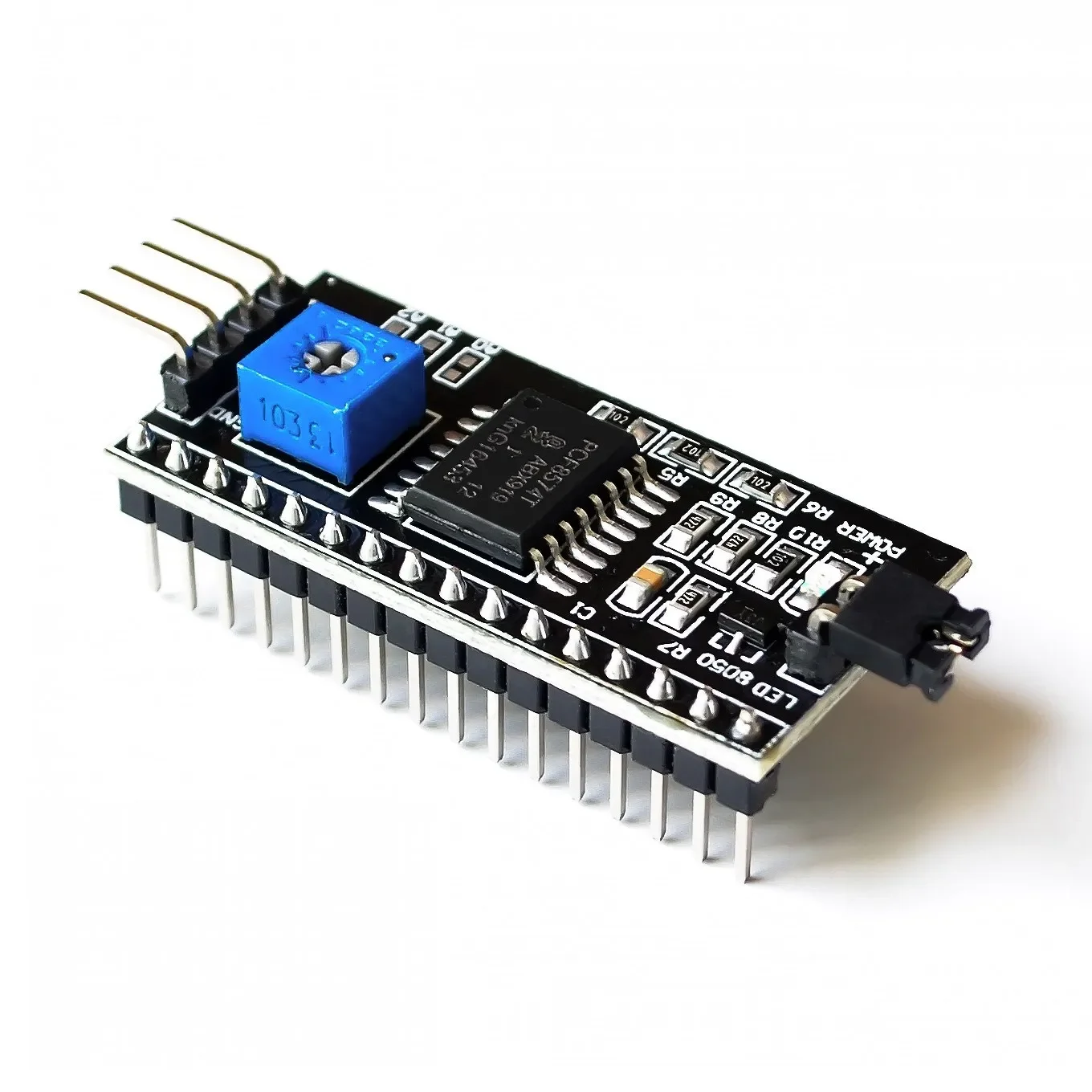 LCD2004 + I2C 2004 20x4 2004A синий экран HD44780 для Arduino символьный ЖК-дисплейw IICI2C модуль адаптера последовательного интерфейса (art.: 3920ceb56c19c) - 3920ceb56c19c