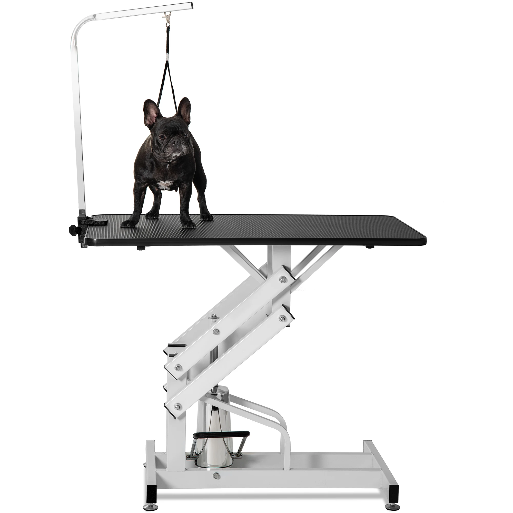 

Cheaper price vet folded beauty pet table Animal Hospital Pet Clinic Dog Hydraulic Grooming Table for sale