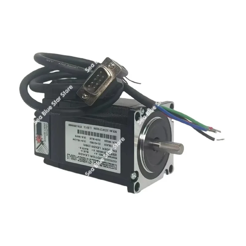 Фото Шаговый двигатель 57J1880EC-1000-LS 57, двухфазный, с замкнутым контуром, 24В, постоянного тока №3