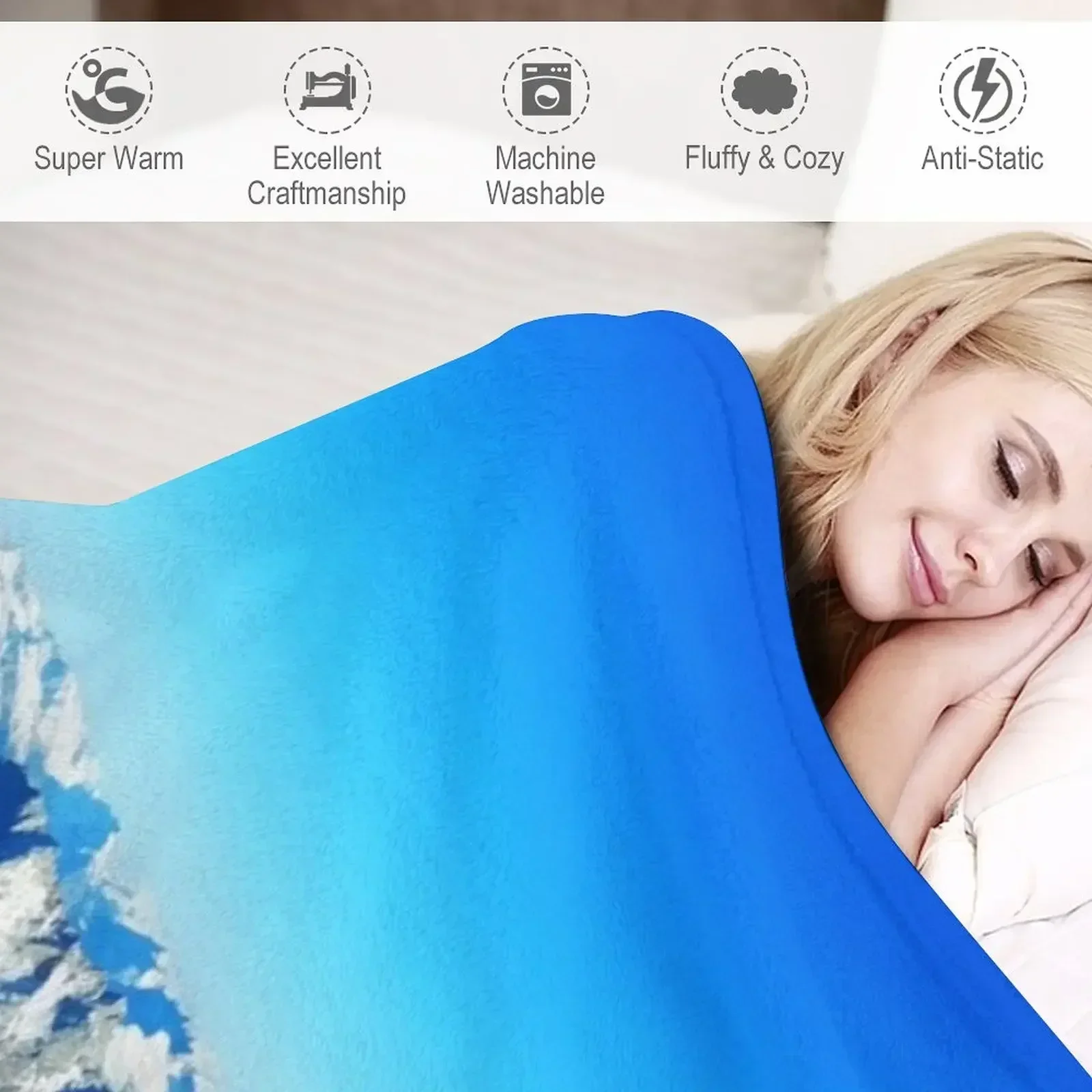 Альпы Garmisch-Partenkirchen Zugspitze Германия Плед Термальные одеяла для кемпинга