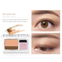 double color gradient lazy eye shadow makeup palette glitter eyeshadow pallete waterproof glitter eyeshadow shimmer cosmetics