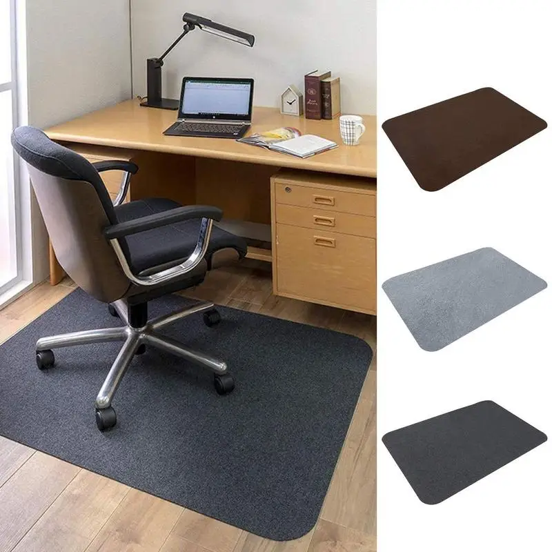 Mat For Wood & Tile Non-slip Rug Carpet Desk Mat Chair Mat F