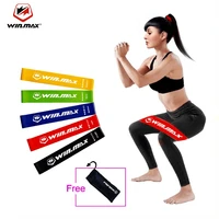 winmax resistance band set available latex gym strength training rubber loops bands fitness crossfit equipment