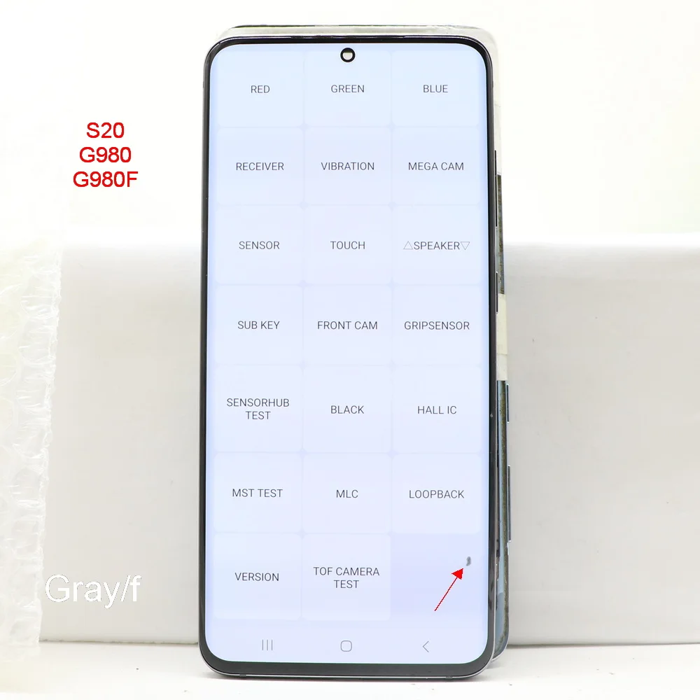 ЖК-дисплей Amoled для Samsung Galaxy S20 G980 G980F G980F/DS сменный сенсорный экран с дигитайзером в