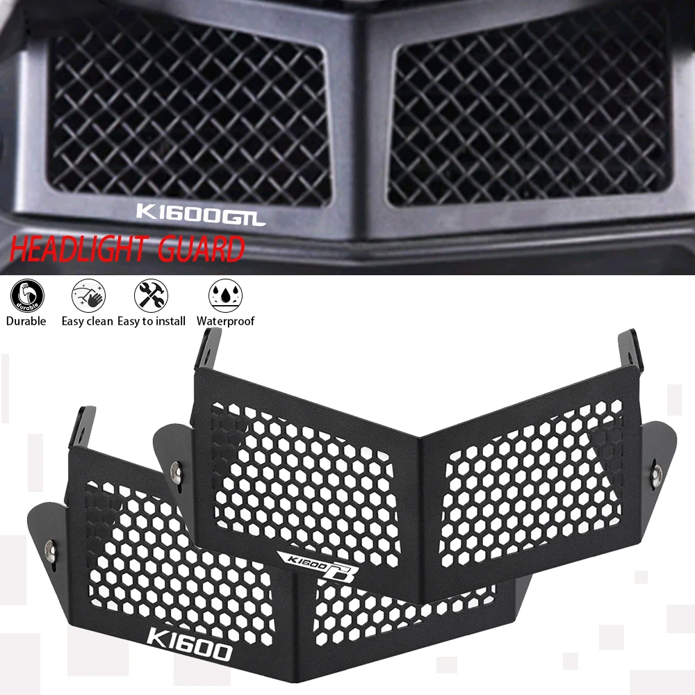 

For BMW K1600GT K1600GTL K1600 GT GTL K1600B 2010-2022 Motorcycle Oil Cooler Protection Front Fairing Vent Radiator Guard Grill