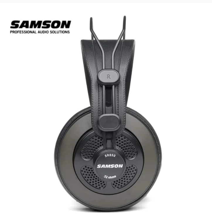 Оригинальные Hi-Fi наушники Samson SR850 для мониторинга гарнитура полуоткрытые студии
