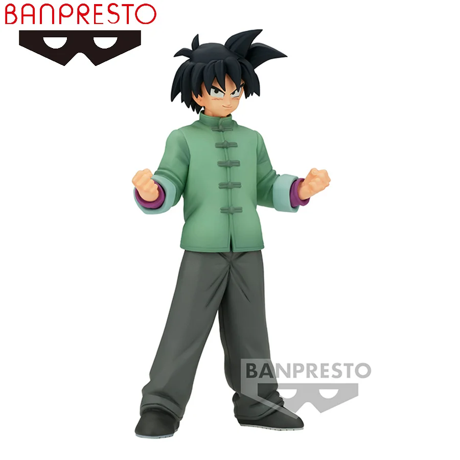 

Original Bandai Dragon Ball Goten Super Saiya Super Super Hero Dxf Son Ssj Anime Figure 14Cm Action Model Collectible Gift Toys