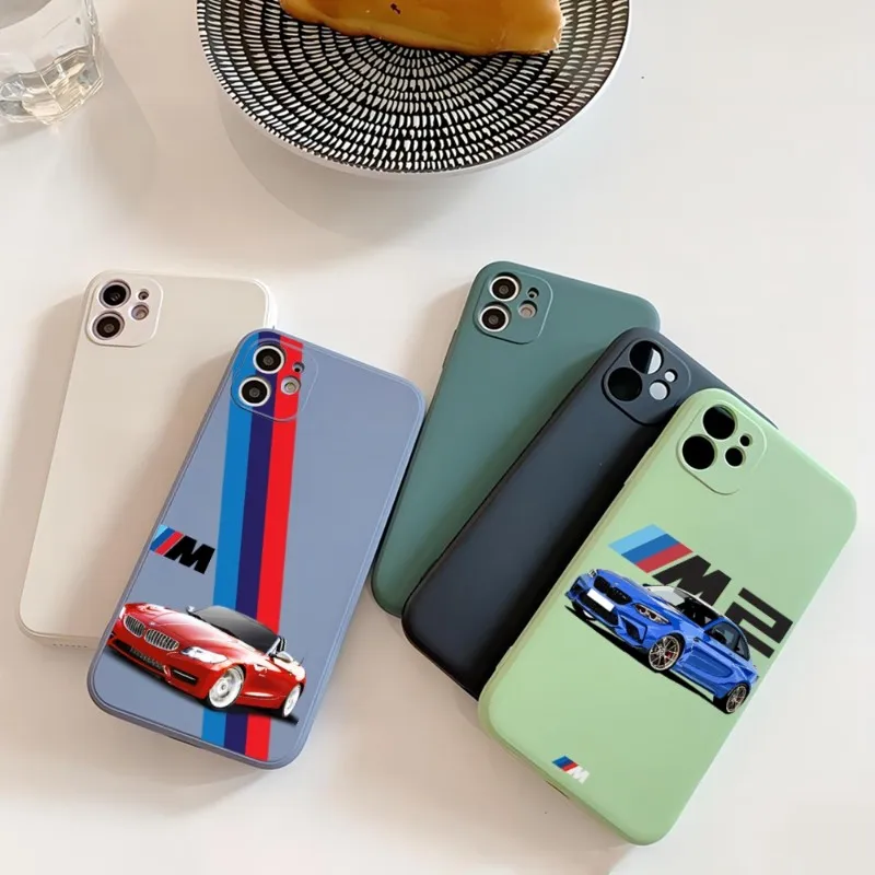 

Роскошный силиконовый чехол для телефона в виде спортивного дрифта для IPhone 14, 12, 13, 11 Pro Max, Mini, X, XR, XS Max, 7, 8 Plus