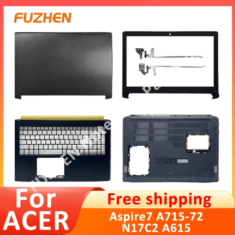 Сменный чехол для ноутбука Acer Aspire 7 A715-72 N17C2 A615 задняя крышка ЖК-дисплея/передняя