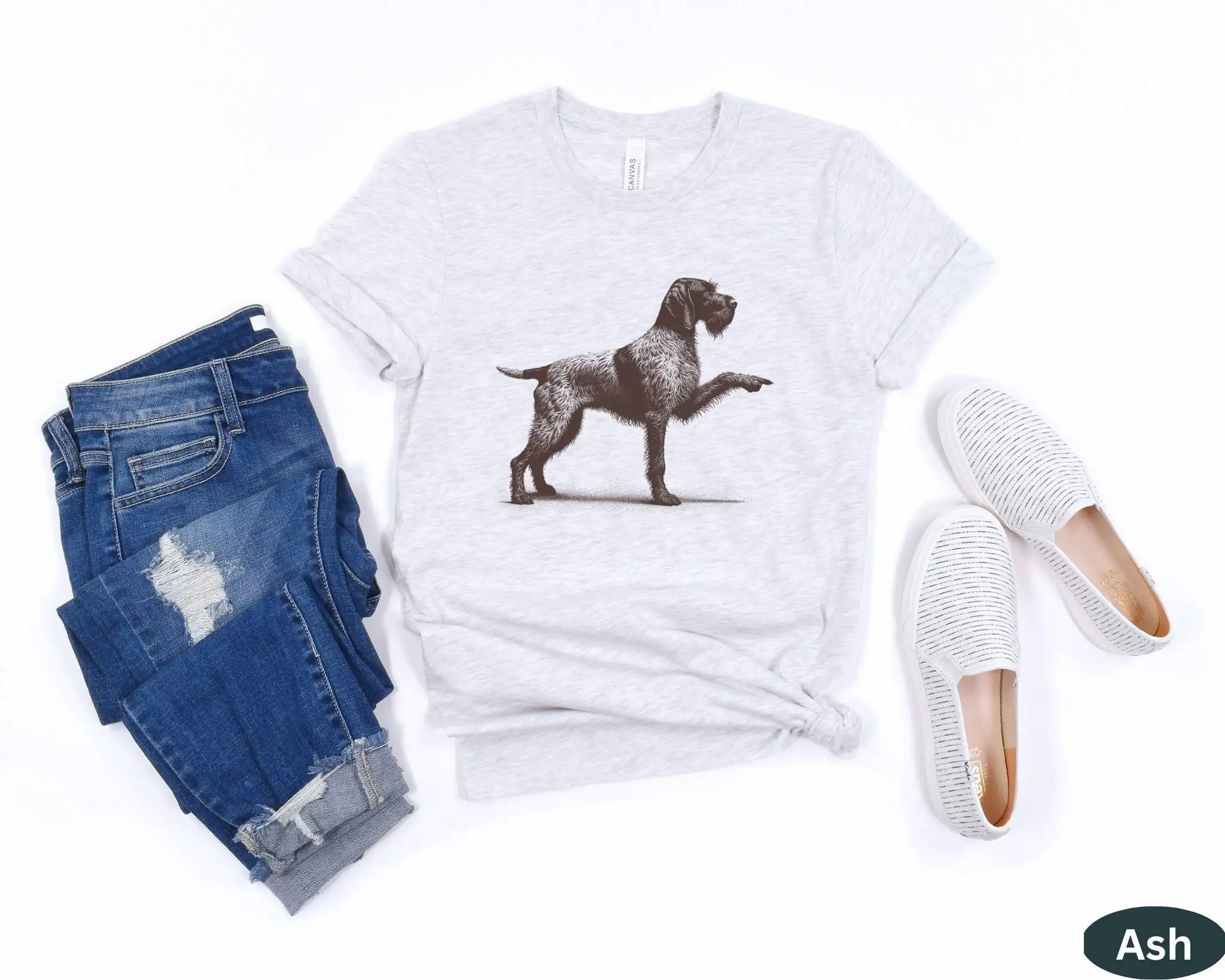 Забавная футболка с немецким жестоководным указателем Gwp S для собаки папы мамы