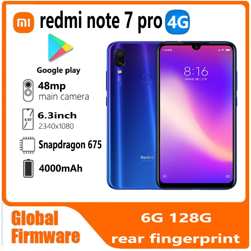Смартфон Xiaomi Redmi Note 7 Pro 6/128ГБ china б/у