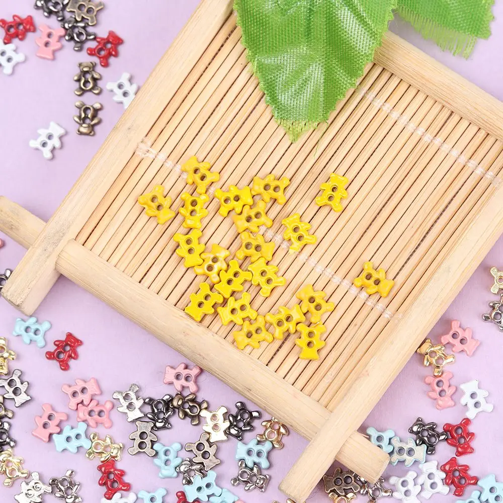 20/40 шт. аксессуары миниатюрные металлические пряжки для кукольного домика пряжка