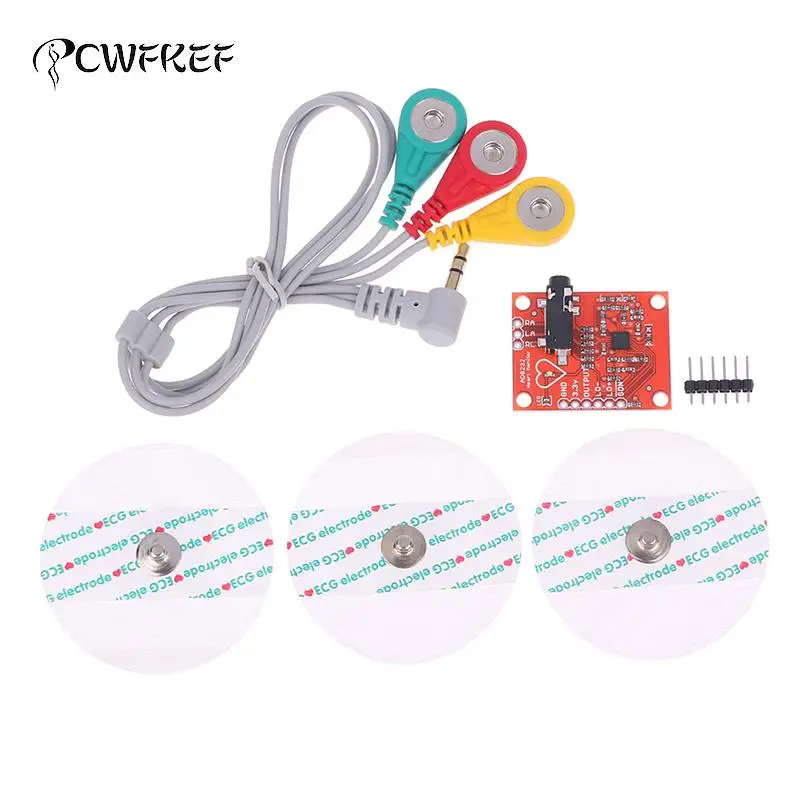 

AD8232 ECG Physiological Measurement Heart Pulse Single Lead Heart RateMonitor Sensor Module For Arduino UNO R3 Diy Set