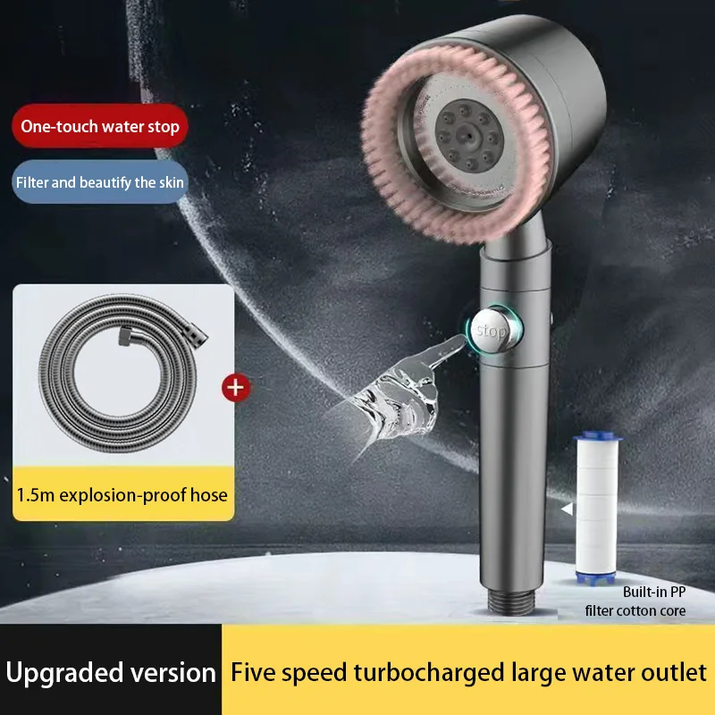 

XIAOMI MIJIA Массажная фильтрация Красота кожи Подвыживающая насадка для душа Ручная насадка для душа Набор насадок для душа