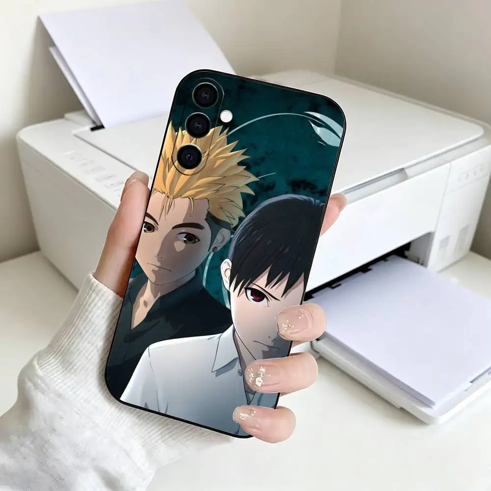 Фото Чехол для телефона Anime Superpower Kei A-Ajin для Samsung A73 20,21s,22,31,32,52,53,72, мягкий черный корпус №2