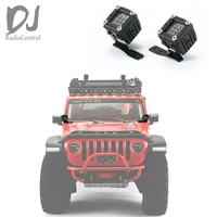 dj headlight off road vehicle modified spotlight side lights a section for axial scx10 wrangler traxxas trx4 trx6 rc car parts
