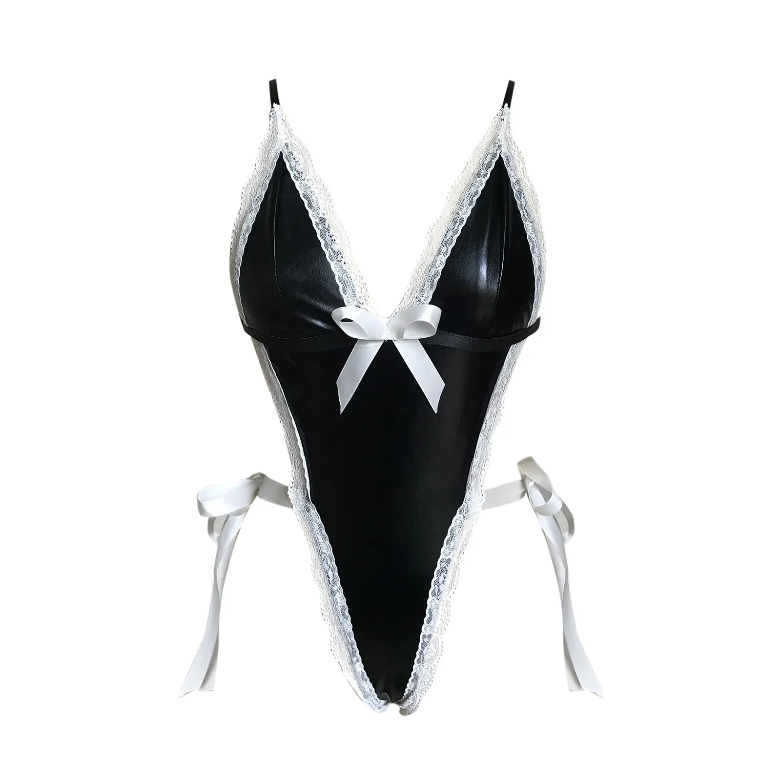 Сексуальное женское белье больших размеров из латексной кожи карнавальный