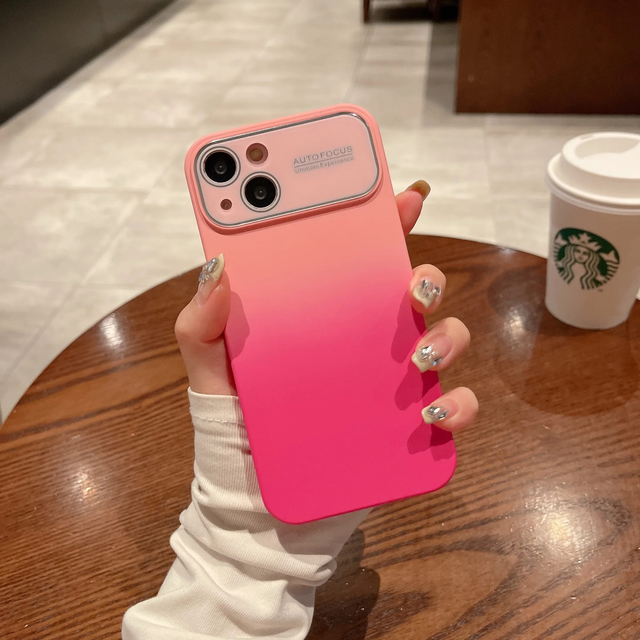 Deluxe Cool gradient change case Matte matte For iphone 16 16Promax 16Plus 15promax 14pro 13 12 11 Non-slip