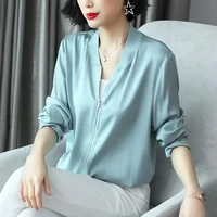 top womens summer 2022 new western style niche shirt short sleeved design loose fashion shirt casual solid